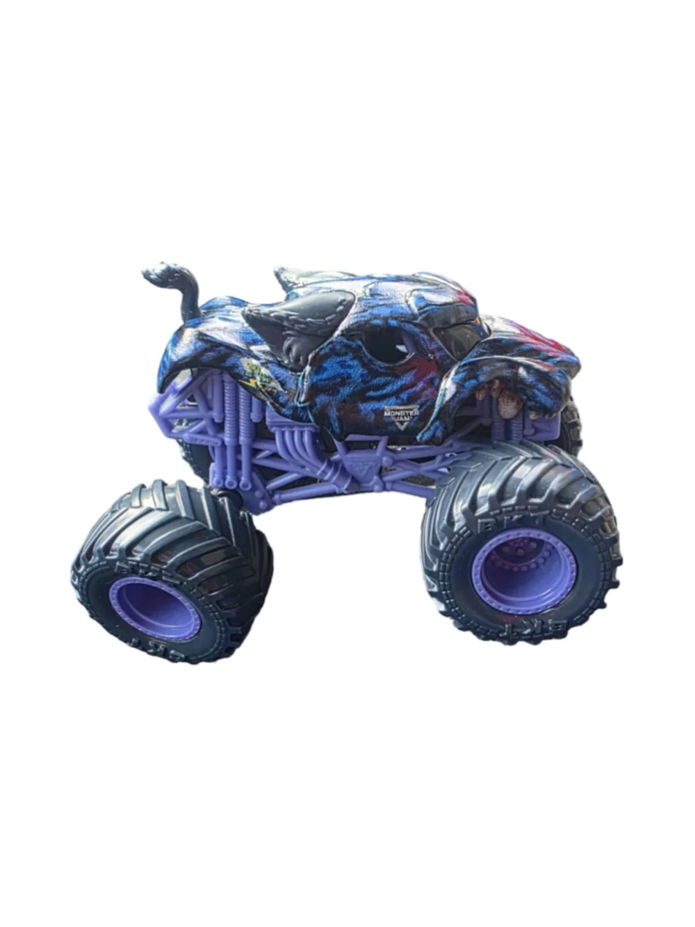 Boys Monster Jam Toy Monster Truck One Size Blue and Purple